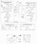 Carburetor Fuel Supply Diagram and Parts List for 12T232-0536-F8  Briggs and Stratton Engine
